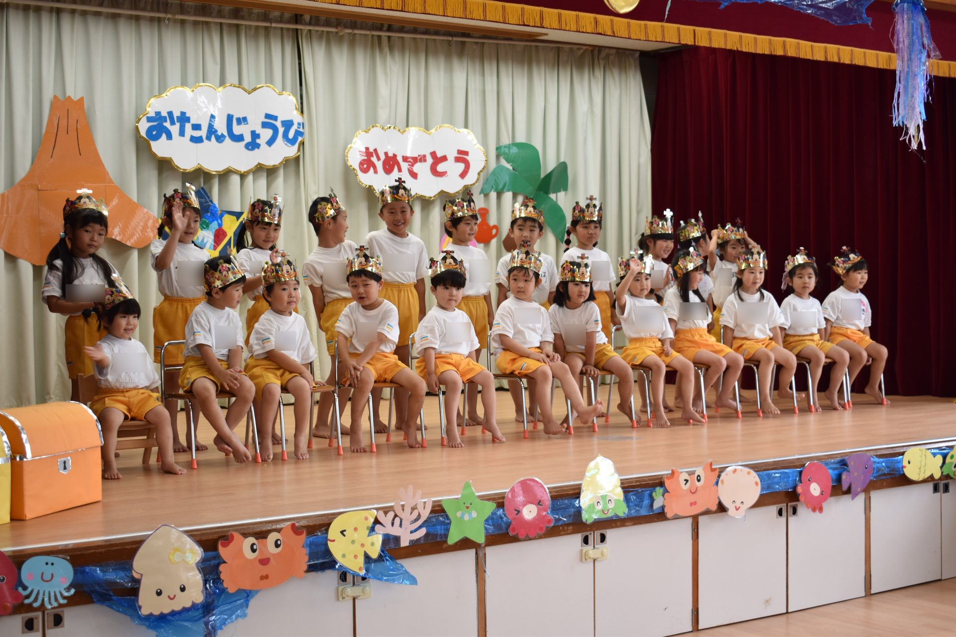 ８月誕生会