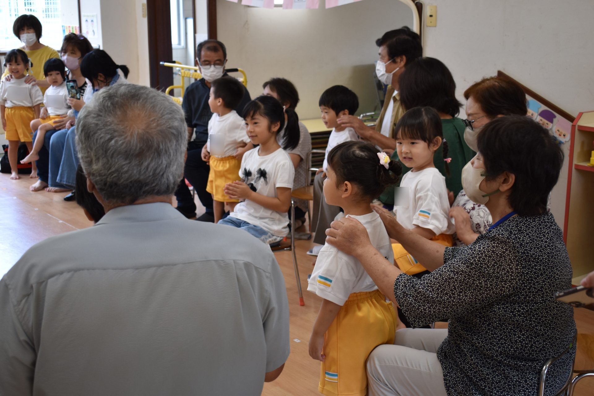 孫と遊ぶ日
