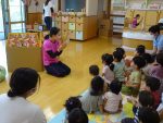 段ボール遊び