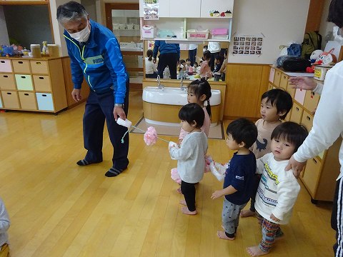 11月誕生会乳児部