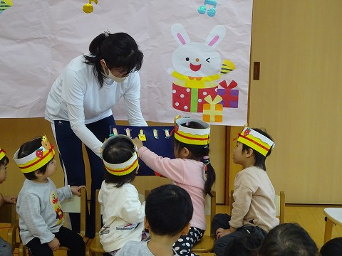 11月誕生会乳児部