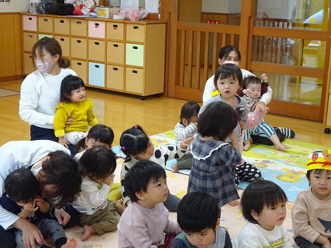 11月誕生会乳児部